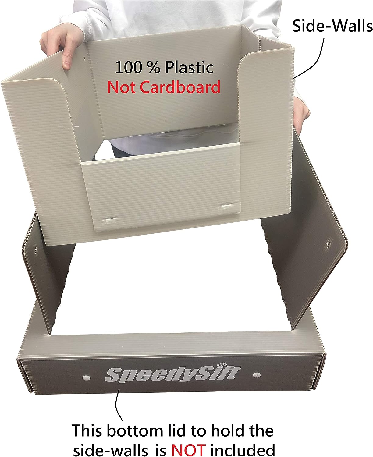 Side Wall Replacement for 11" Open Top Litter Box