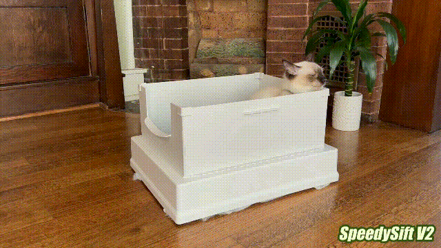 SpeedySift 2nd Generation Open-Top Litter Box Kit